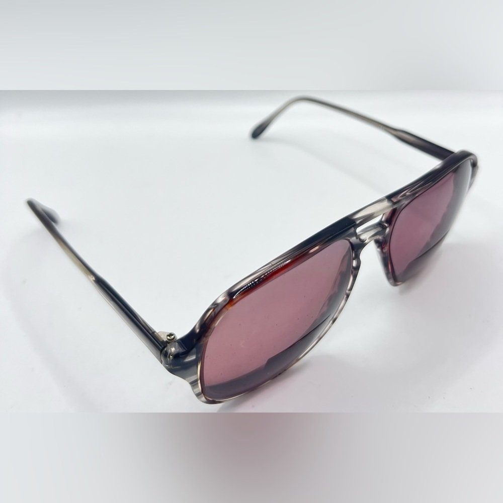 Vintage Maxima Gray Translucent Pilot Sunglasses Frames Only